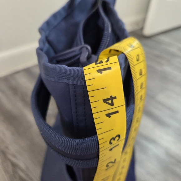 The Baboon Go-Tote Big  Midnight Blue Travel Tote with Astronaut Tiger Patch - Picture 14 of 16